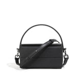 Simple Pillow-Shaped Crossbody Bag With Detachable Lock - Shah S. Sahota